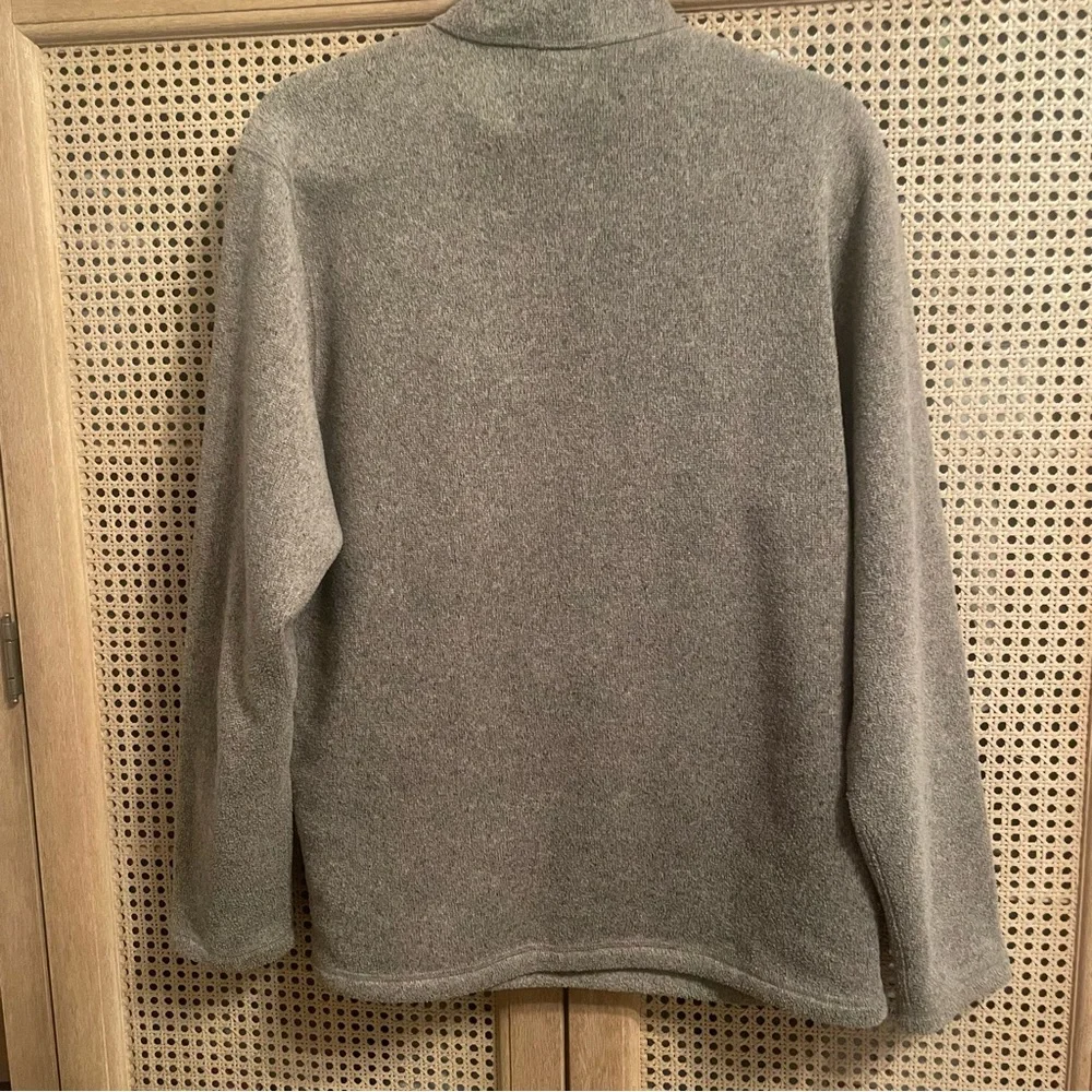 The North Face Tan 1/4 Zip Micro Fleece Pullover Jacket Men's Size M
